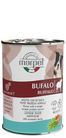 Marpet  Æquilibriavet Bawół- Monobiałkowa Mokra Karma Dla Psa 400g