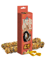 Kolby dla świnek morskich, królików i szynszyli z owocami 2x60g