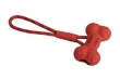 CAMON DOG TOY Zabawka dla psa - gumowa kość do zabawy z uchwytem ze sznurka 35cm AD0763 - 2