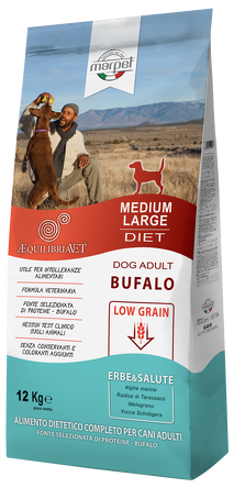 Marpet Æquilibriavet Low Grain Mini Bawół-  Monoproteinowa Sucha Karma Dla Psów 6kg 