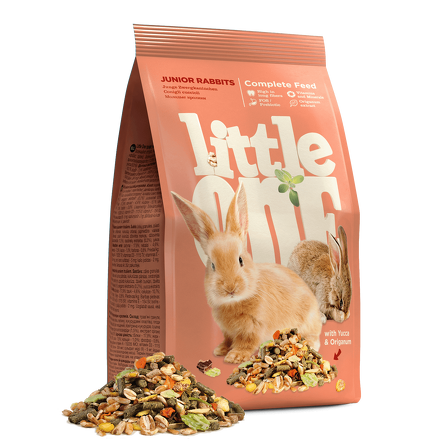 Little One pokarm dla młodych królików z ekstraktem z Juki i oregano 400g