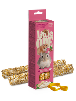 Kolby  dla chomików, szczurów, myszy i myszoskoczków z dmuchanym ryżem i orzechami  2x55g