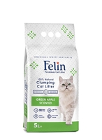 FELIN ŻWIREK ZIELONE JABŁKO BENTONITOWY 5l
