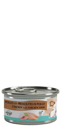 Marpet Chef Kurczak z Szynką Prosciutto- Uzupełniająca Mokra Karma Dla Kota 80g