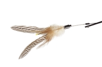 CAMON CAT TOY WĘDKA 90cm Z PIÓRKAMI