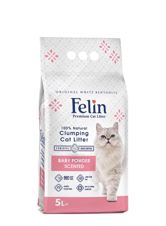 FELIN ŻWIREK PUDROWY BENTONITOWY 5l