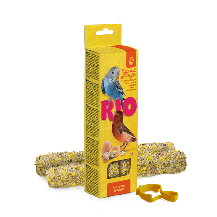 RIO Kolby dla wszystkich gatunków ptaków z jajami i muszlami ostryg 2x40g