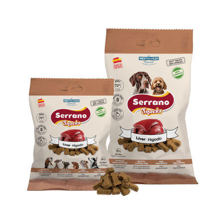 SERRANO Snacks WĄTRÓBKA przysmak treningowy 100g