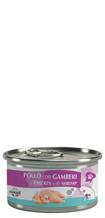 Marpet Chef Kurczak z Krewetką- Uzupełniająca Mokra Karma Dla Kota 80g