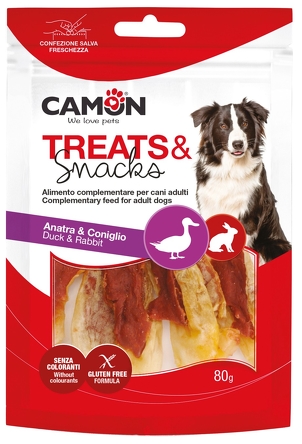 CAMON 80g USZY KRÓLICZE Z KACZKĄ AE601/A