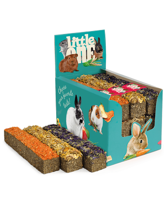 Little One Mały batonik  z traw łąkowych, mieszany 9x85g