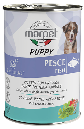 Marpet  Æquilibriavet ryba - Monobiałkowa Mokra Karma Dla Szczeniąt 400g