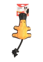 CAMON ZABAWKA DLA PSA NYLONOWY DZIOBAK Z PIZCZAŁKA I LINĄ 38cm AH028
