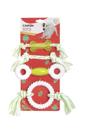 CAMON TPR ZESTAW 4 ZABAWEK O ZAPACHU MIĘTY