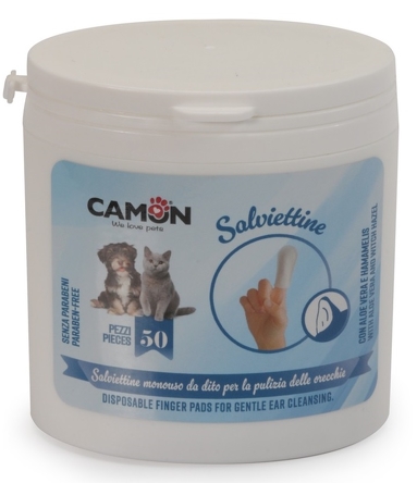 CAMON NAKŁADKI DO CZYSZCZENIA USZU 50szt