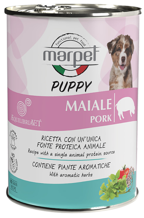 Marpet  Æquilibriavet Wieprzowina- Monobiałkowa Mokra Karma Dla Szczeniąt 400g