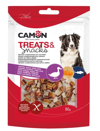 CAMON 80g KANAPKA Z KACZKĄ DYNIĄ I DORSZEM AE510