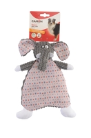 CAMON ZABAWKA DLA PSA POLIESTROWY SŁOŃ / LIS  Z PISZCZAŁKĄ I SZELESTEM 30cm AH032