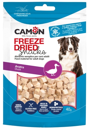 CAMON 40g LIOFILIZOWANE KOSTKI Z KACZKI AE511