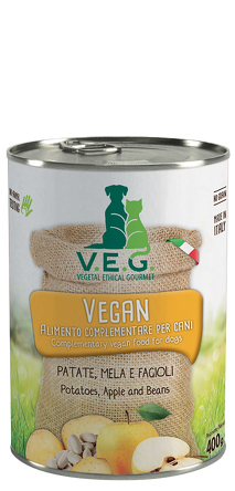 Marpet  Vegan Ziemniaki, Jabłko, Fasola- Mokra Karma Dla Psa 400g