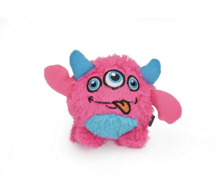 CAMON DOG TOY Z POLIESTRU POTWÓR FUKSJA M 12cm AH4203