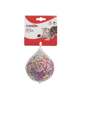 CAMON CAT TOY PIŁECZKA WŁÓCZKA 2szt