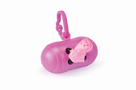 CAMON POJEMNIK NA WORKI NA ODCHODY METALIK RÓŻOWY