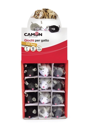 CAMON CAT TOY MYSZ PISZCZĄCA