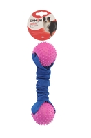 CAMON Zabawka dla psa - hantle z TPR i poliestru ze spiczastymi kuleczkami AD084/A
