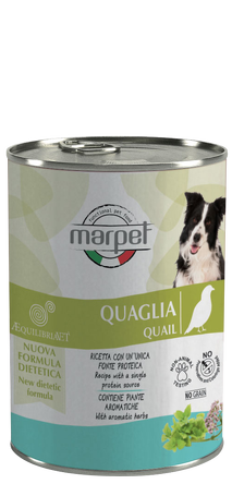 Marpet  Æquilibriavet Przepiórka- Monobiałkowa Mokra Karma Dla Psa 400g