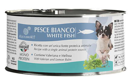 Marpet Æquilibriavet BIAŁA RYBA MINTAJ Monobiałkowa Mokra Karma Dla Psa 150g