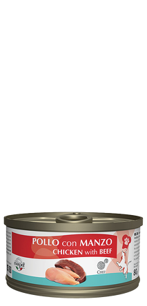 Marpet Chef Kurczak z Wołowiną- Uzupełniająca Mokra Karma Dla Kota 80g