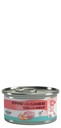 Marpet Chef Tuńczyk z Krewetkami- Uzupełniająca Mokra Karma Dla Kota 80g