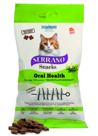 SERRANO Snacks CATS przysmak dla kota ORAL SARDYNKI 50g