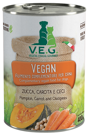 Marpet  Vegan Dynia, Marchewka, Ciecierzyca- Mokra Karma Dla Psa 400g