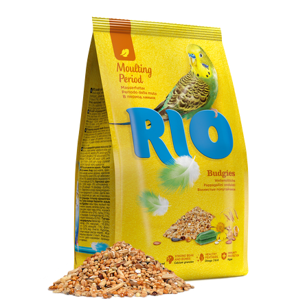 RIO- Pokarm dla papużek falistych w okresie pierzenia 500g