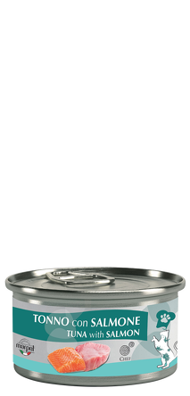 Marpet Chef Tuńczyk z Łososiem- Uzupełniająca Mokra Karma Dla Kota 80g