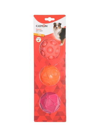 CAMON TPR PIŁKI GEOMETRYCZNE 3szt 7,5cm AD0517