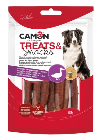 CAMON 80g PALUSZKI Z KACZKĄ I RYŻEM AE580