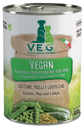 Marpet  Vegan Cukinia, Groszek, Soczewica- Mokra Karma Dla Psa 400g